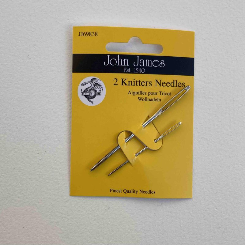 2 Knitters Needles - Monteringsnål