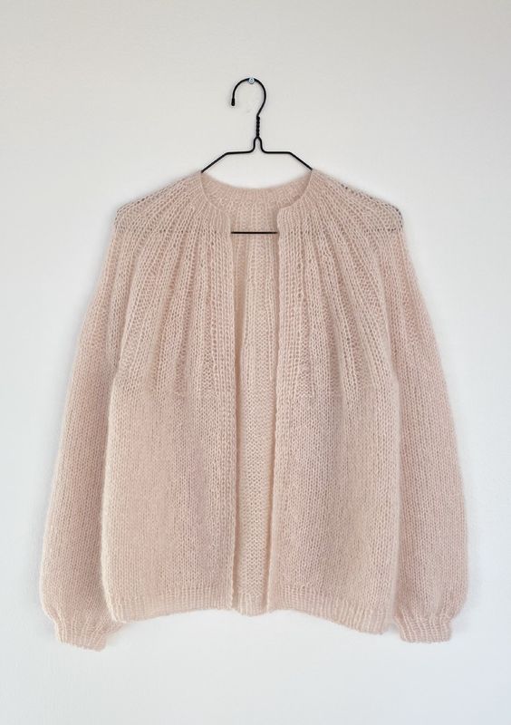 Sunday Cardigan Mohair Edition - oppskrift