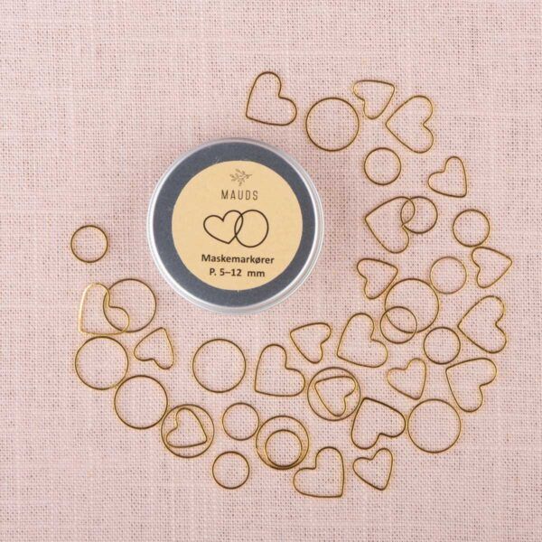 Hovedbilde Maskemarkører - hjerter og ringer - store ...