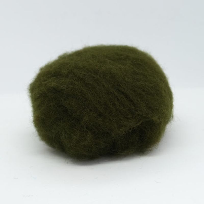 Kardet ull 50g