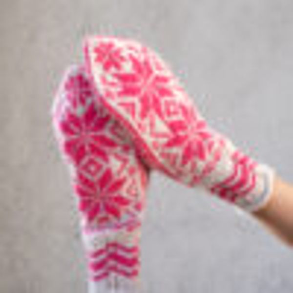 Hovedbilde Rosevotter Rosa Sløyfe (garnpakke) norsk | ...